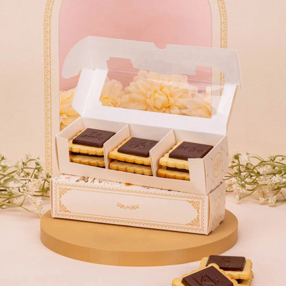 Caixa com Visor para 9 Biscoitos Dolce Vita (10 unidades) 5897