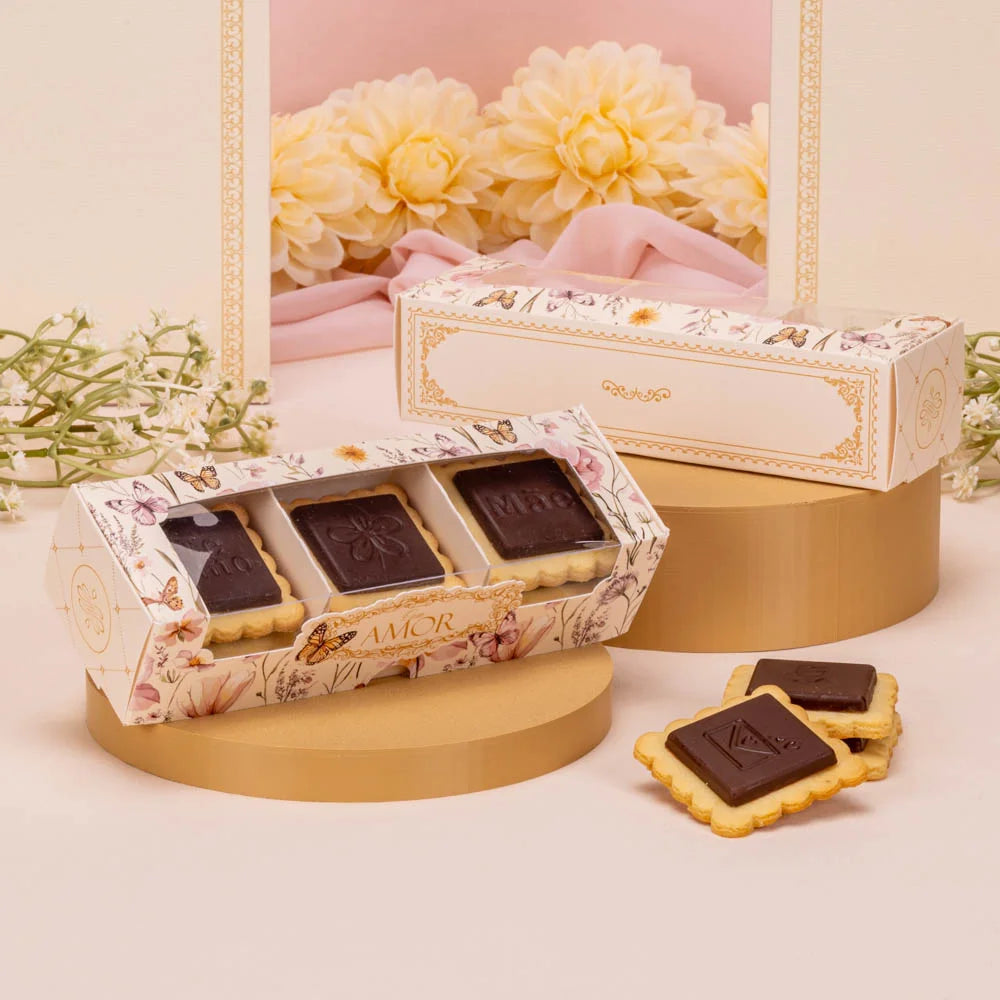 Caixa com Visor para 9 Biscoitos Dolce Vita (10 unidades) 5897