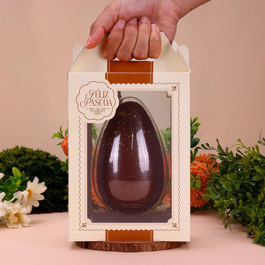 Caixa com Blister para Ovo em Pé 250g Acolher (5 unidades)