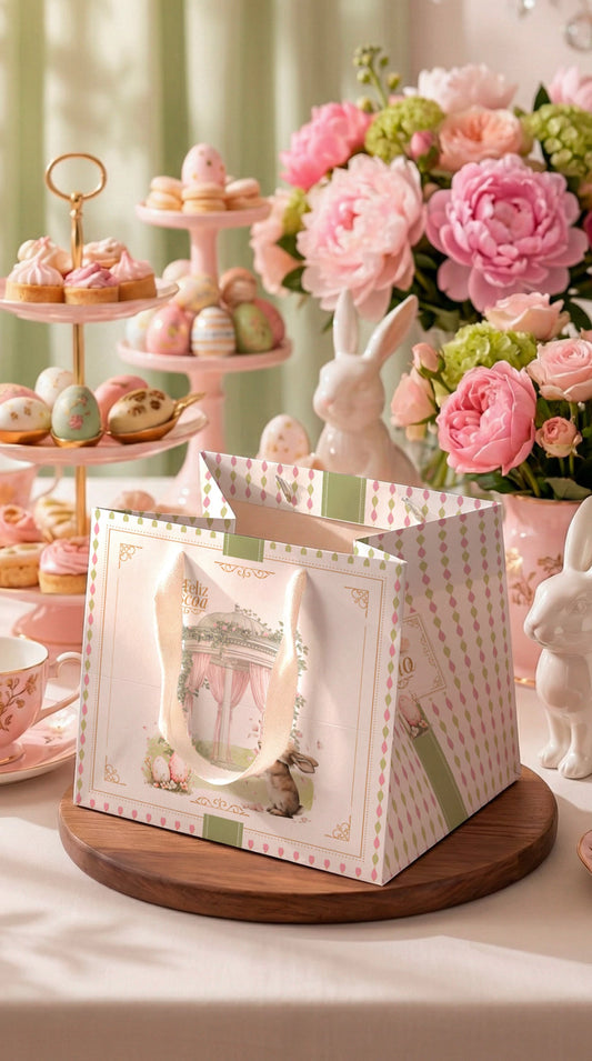 Sacola quadrada Delicada- 10 unidades